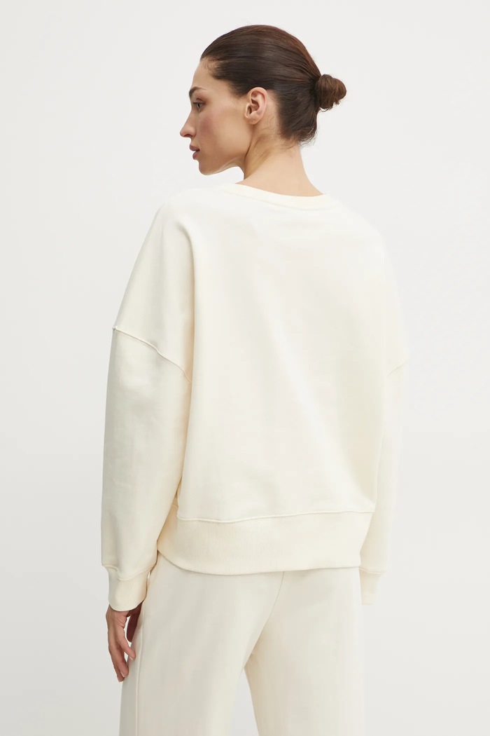 Odzież Twinset bluza bawełniana 251TP2484 beżowy
