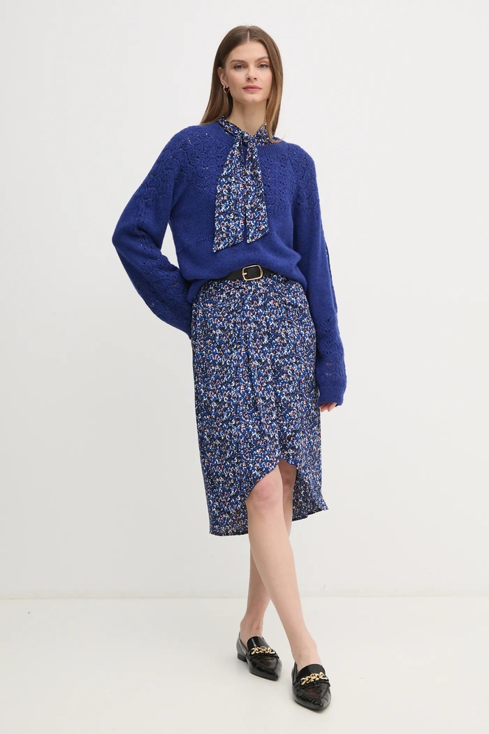 Pulover Pepe Jeans NAINA PL702241 plava SS25