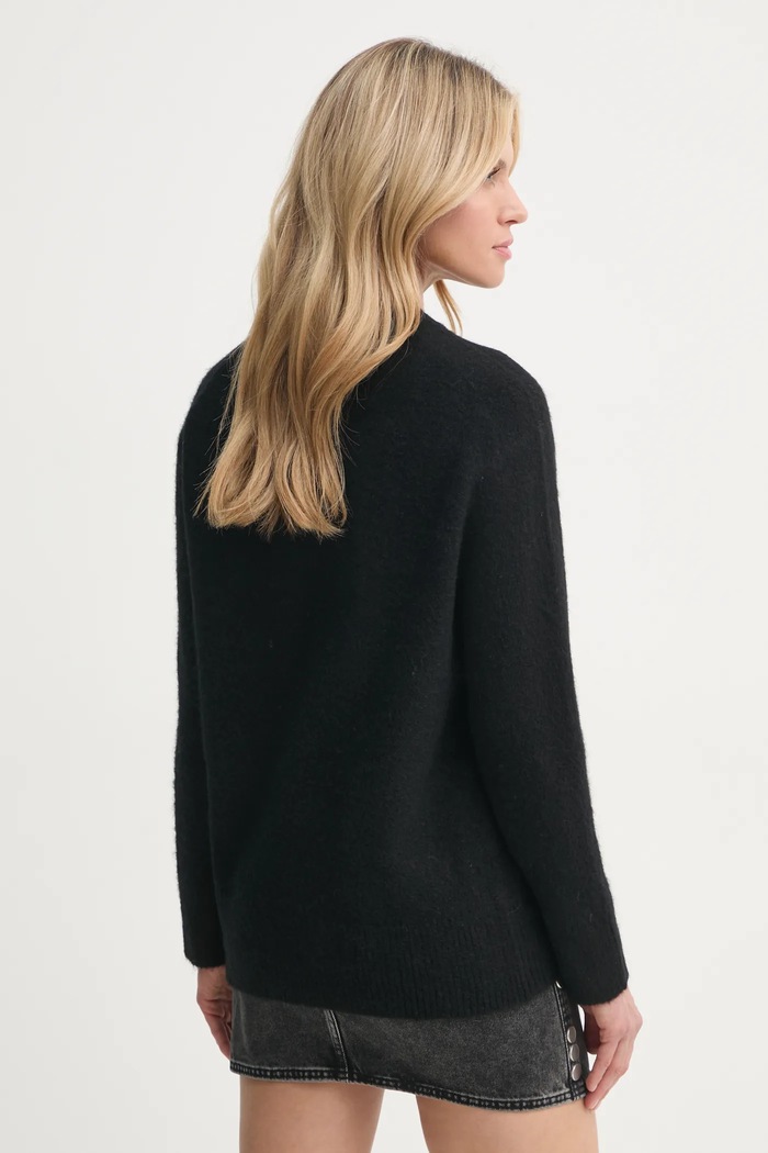 Oblečení Vlněný svetr AllSaints GOTH W079KB černá