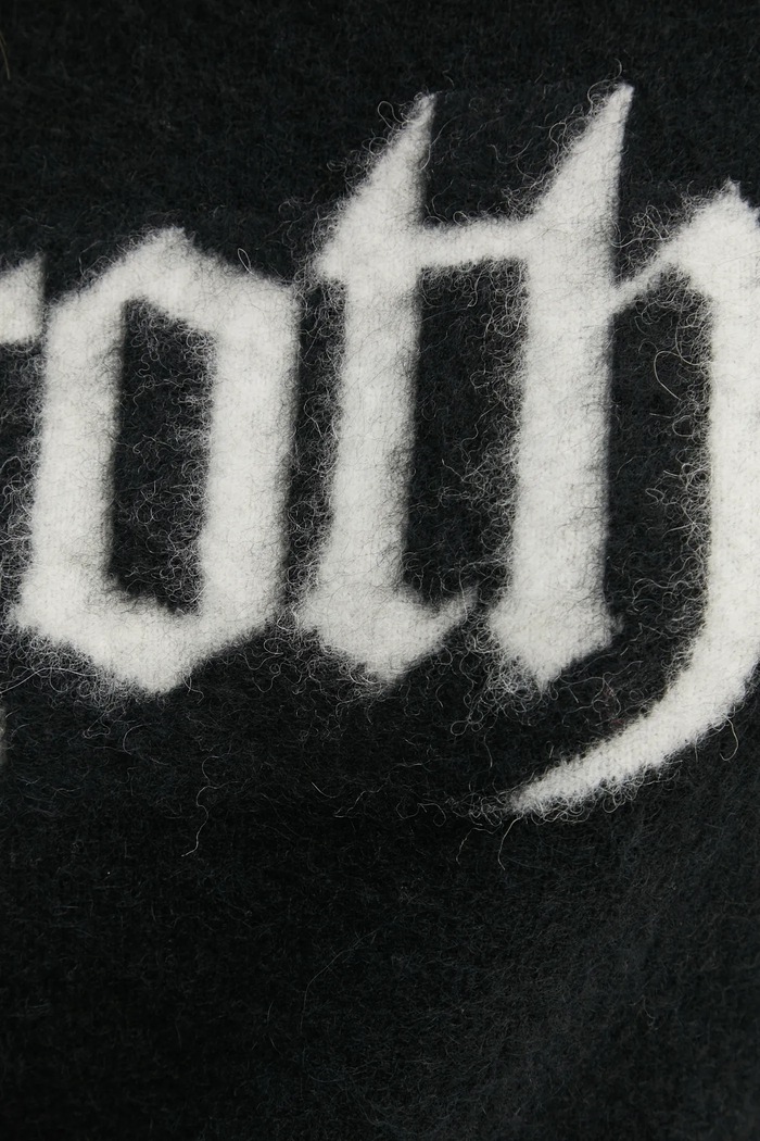 Vlněný svetr AllSaints GOTH W079KB černá
