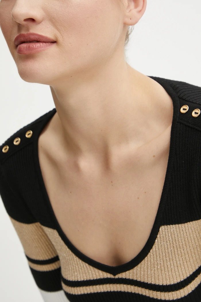 Pulover Guess EVIE Guess črna W5RR22.Z2Y72