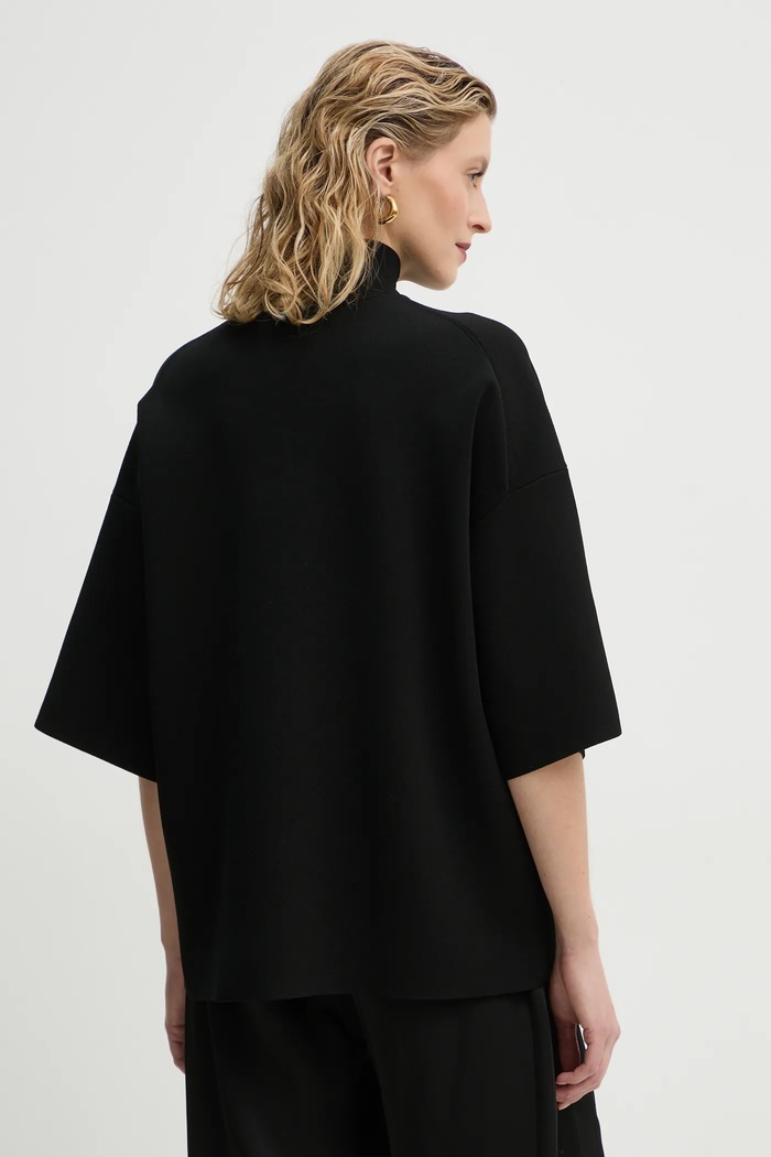 Odzież Theory sweter O1116707 czarny