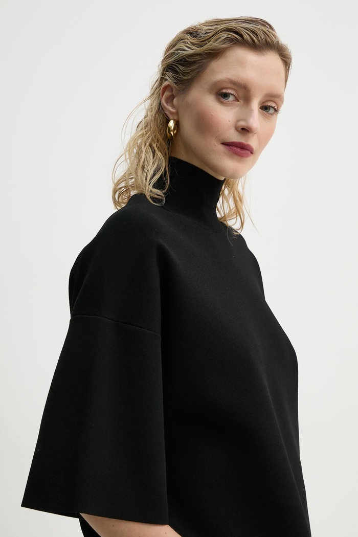 Theory sweter czarny O1116707