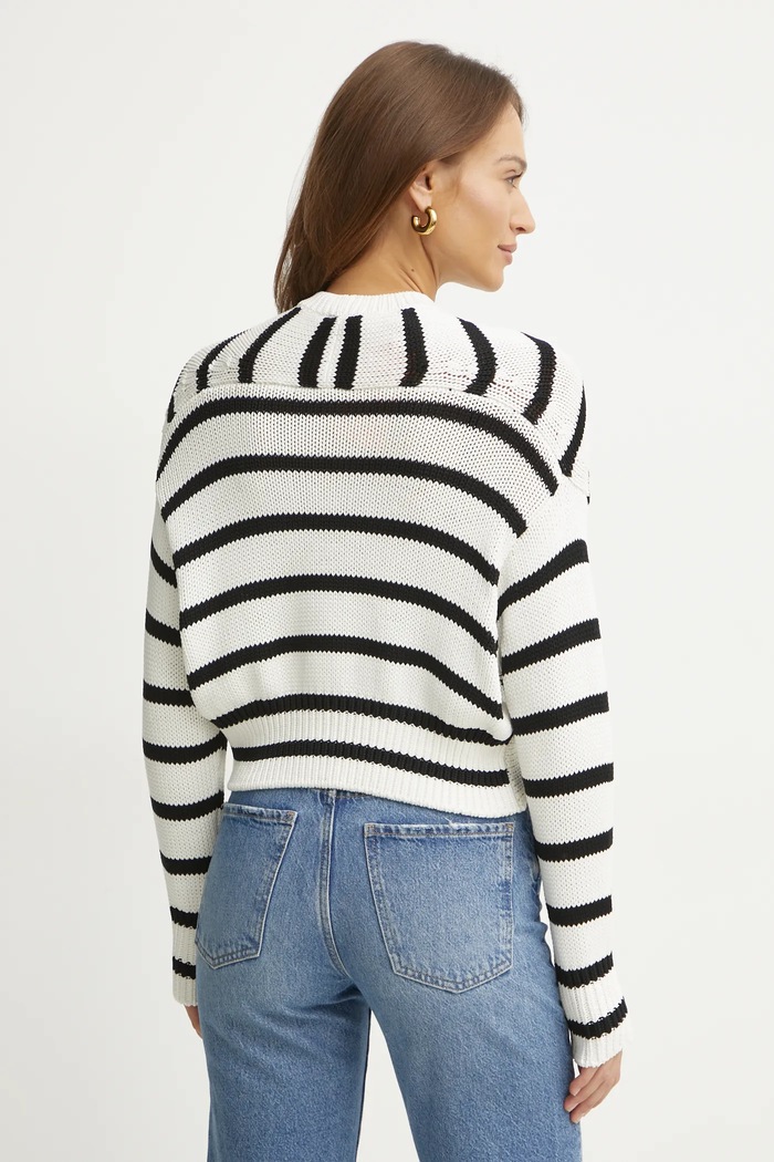 Odzież Max&Co. Sweter 2516361011200 biały