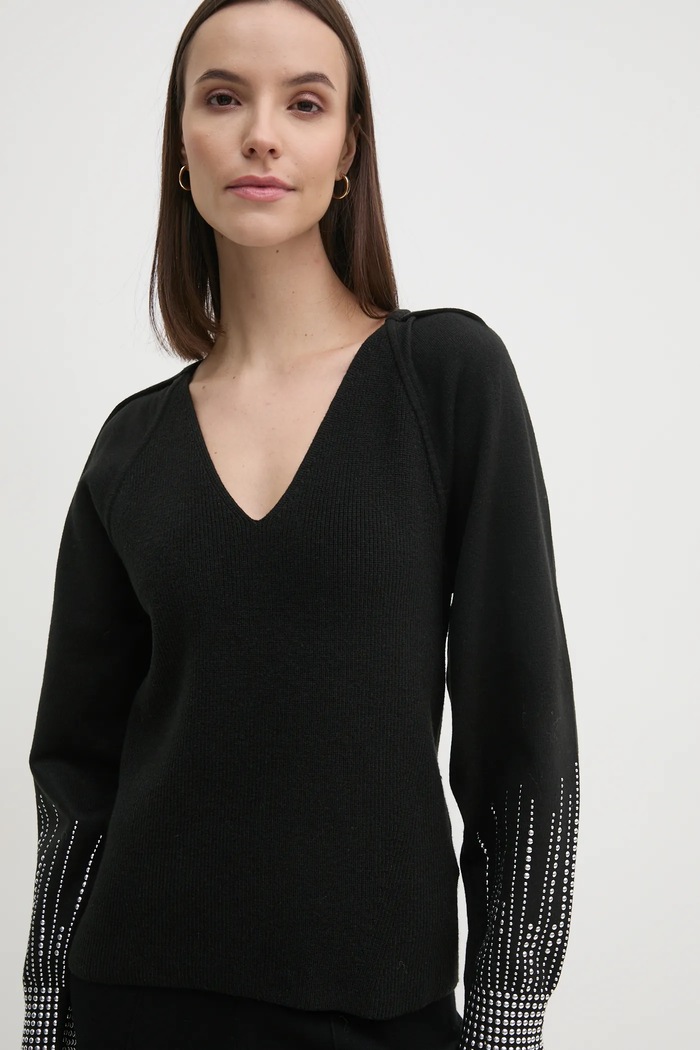 Dkny pulover negru P4JSCT85