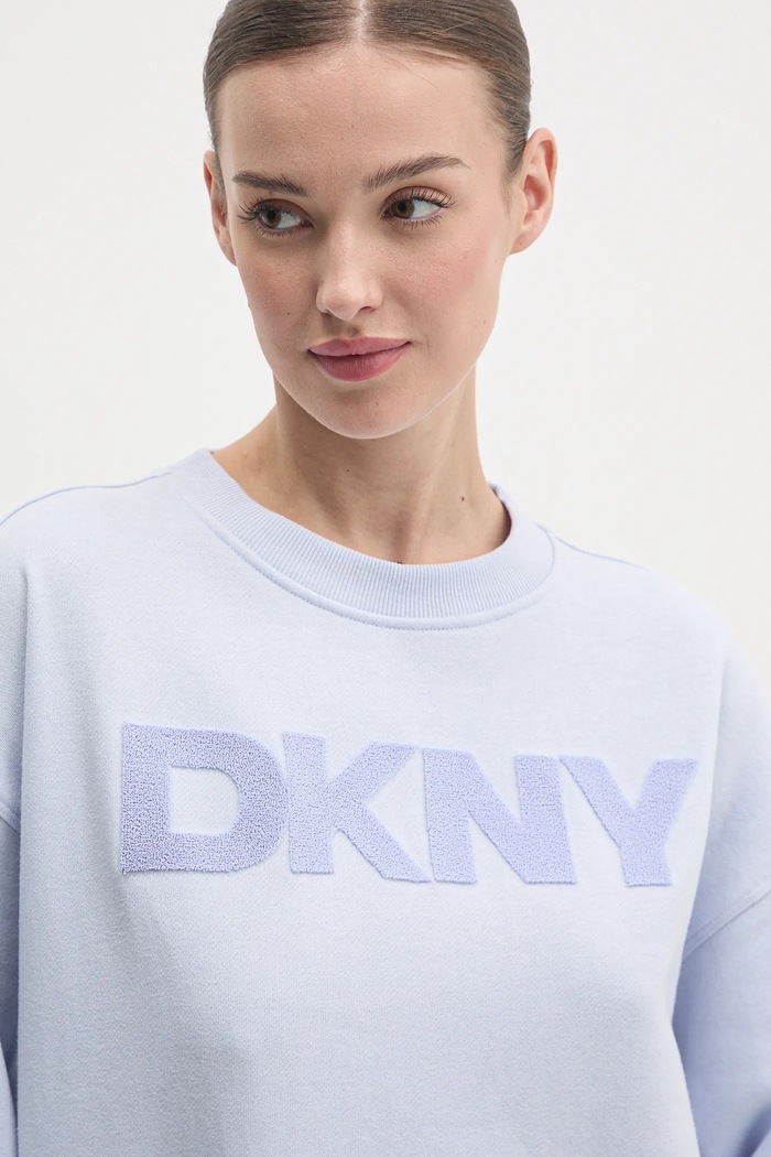 Dkny bluza niebieski DP5T1140