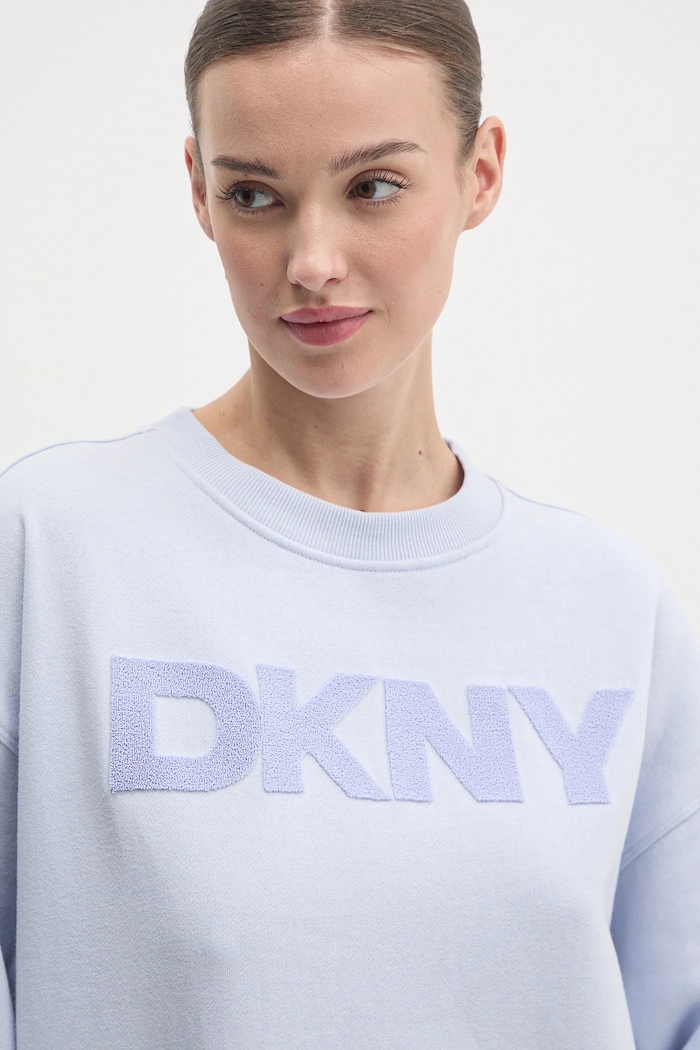 Dkny bluza niebieski DP5T1140