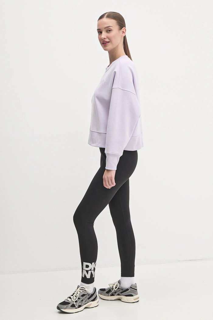 Dukserica Dkny DP5T1144 ljubičasta SS25