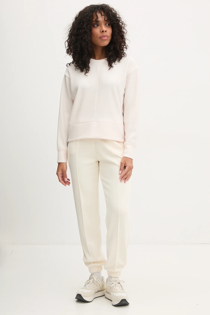 DKNY Bluza DP5T9569 bej SS25