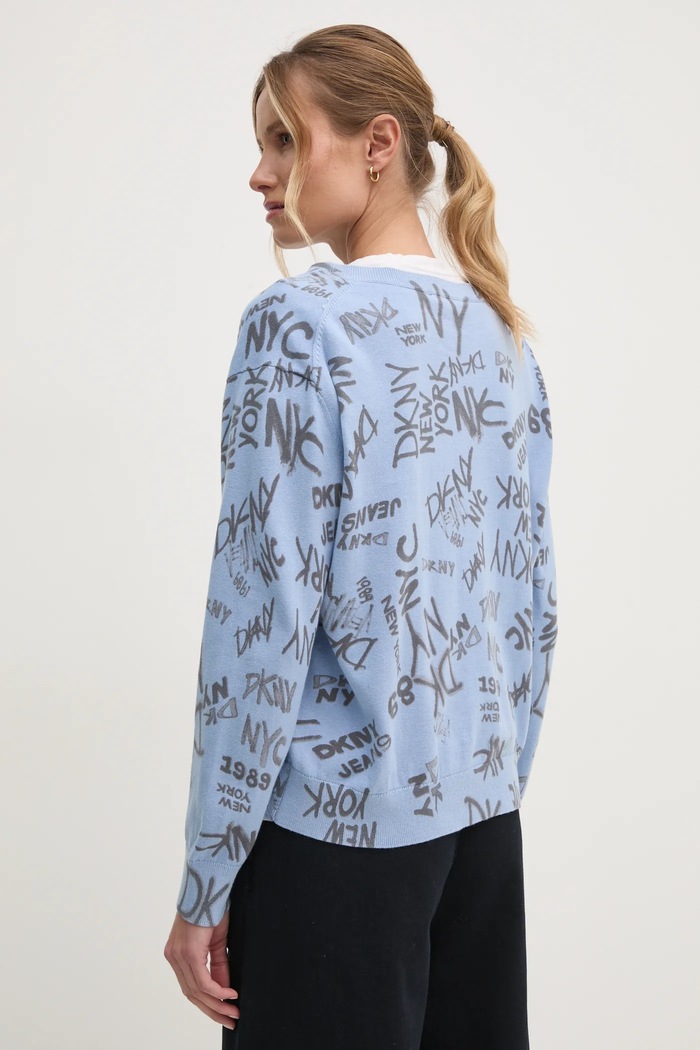 Oblečení Svetr Dkny DJ4R0470 modrá