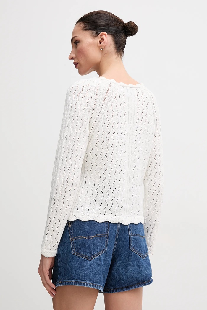Oblečení Pepe Jeans Bavlněný svetr Pepe Jeans OLYA SWEATER PL702288 béžová