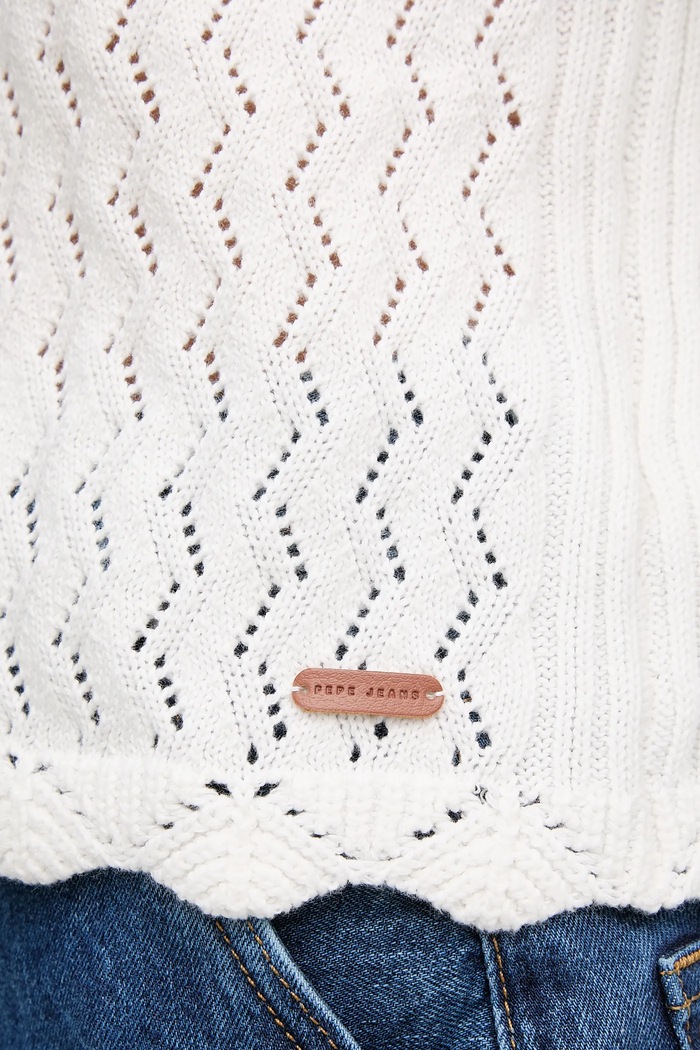 Bavlněný svetr Pepe Jeans OLYA SWEATER Pepe Jeans béžová PL702288