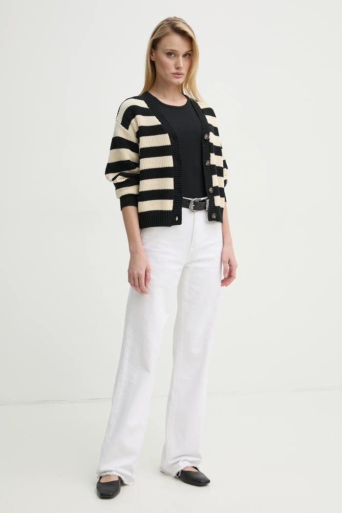 Kardigan Levi's SNOWFLAKE CARDIGAN A8728 béžová SS25