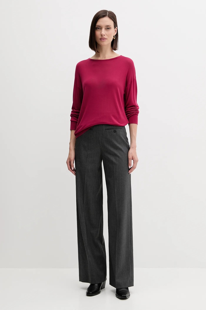 Sveter United Colors of Benetton 103VD10AV ružová AW25
