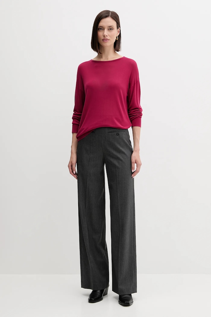 Sveter United Colors of Benetton 103VD10AV ružová AW25