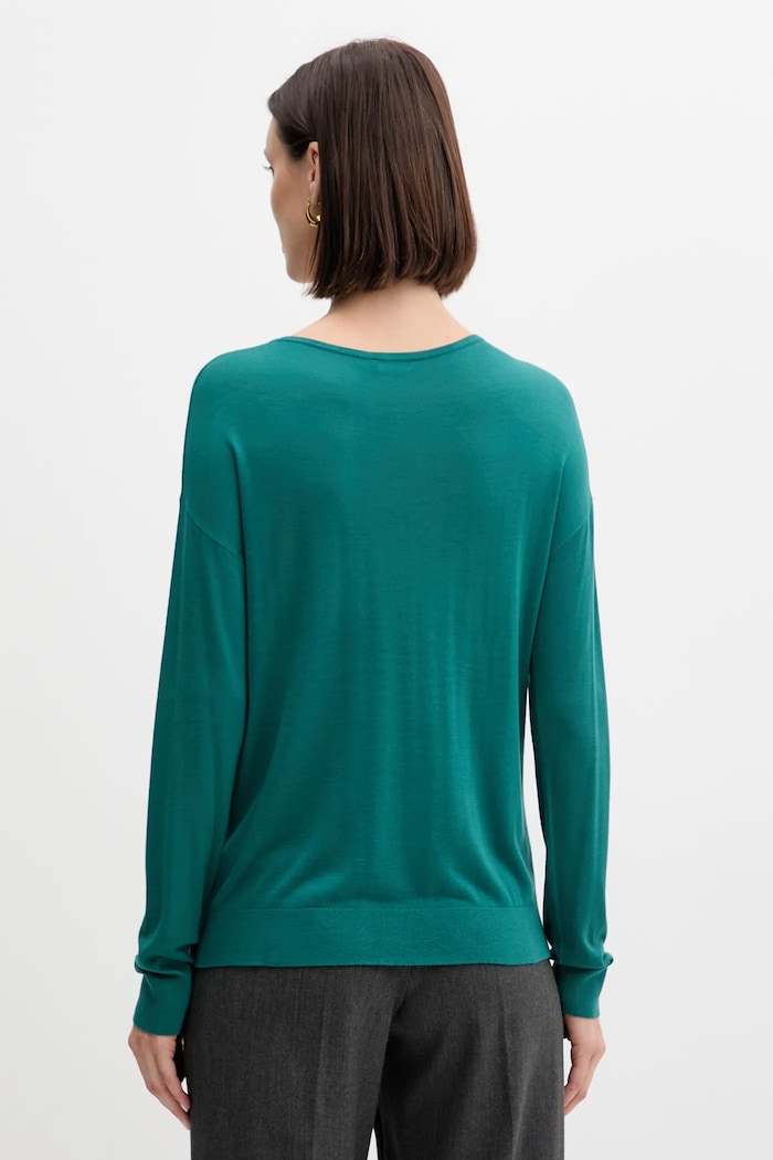 Odzież United Colors of Benetton sweter 103VD10AV turkusowy