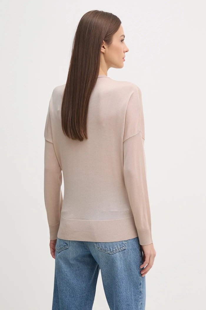 Дрехи Пуловер United Colors of Benetton 103VD402R бежов
