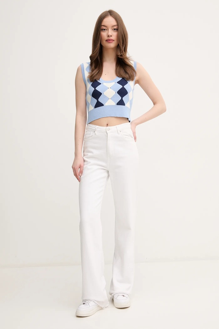 United Colors of Benetton vesta 124ME10DI albastru SS25