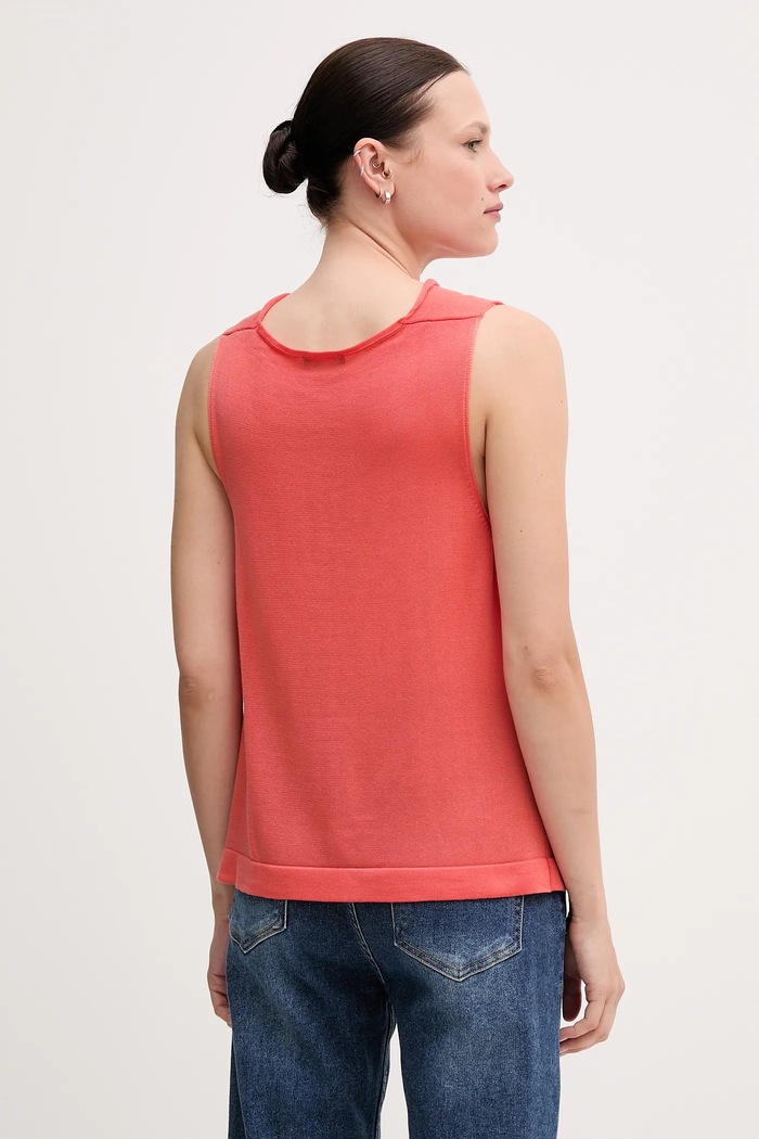 Oblečenie Top United Colors of Benetton 123VD10DD oranžová