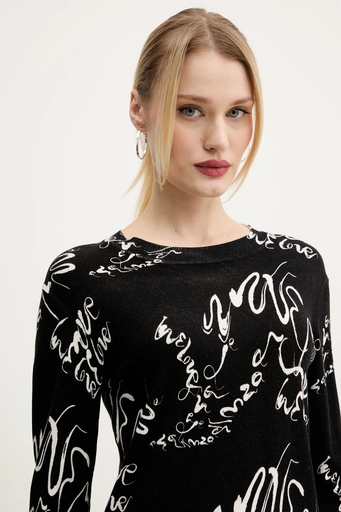 Desigual sweter MALMO czarny 25SWJF04