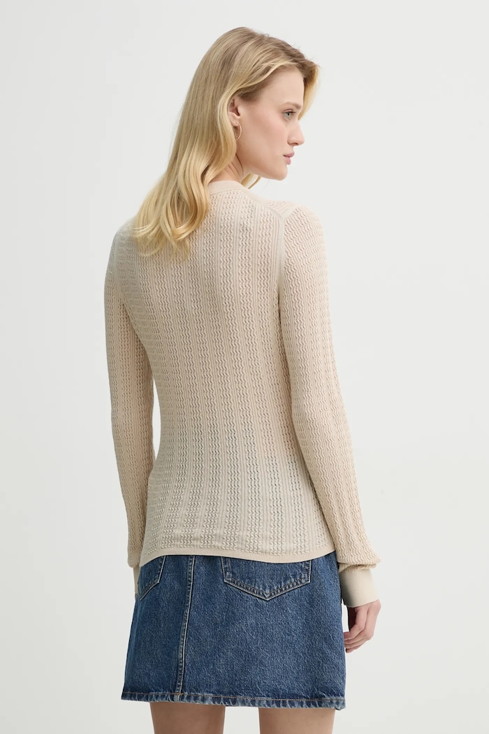 Odjeća Pamučni pulover Filippa K 31316.FK bež