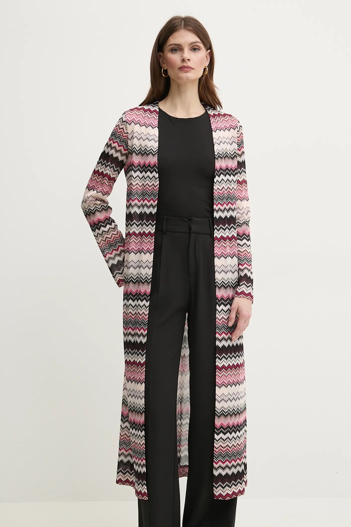 Odjeća Kardigan Missoni DS25SM0K.BR00ZV crna