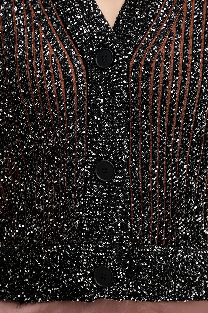 Kardigan Missoni DS25SM0C.BK042F černá