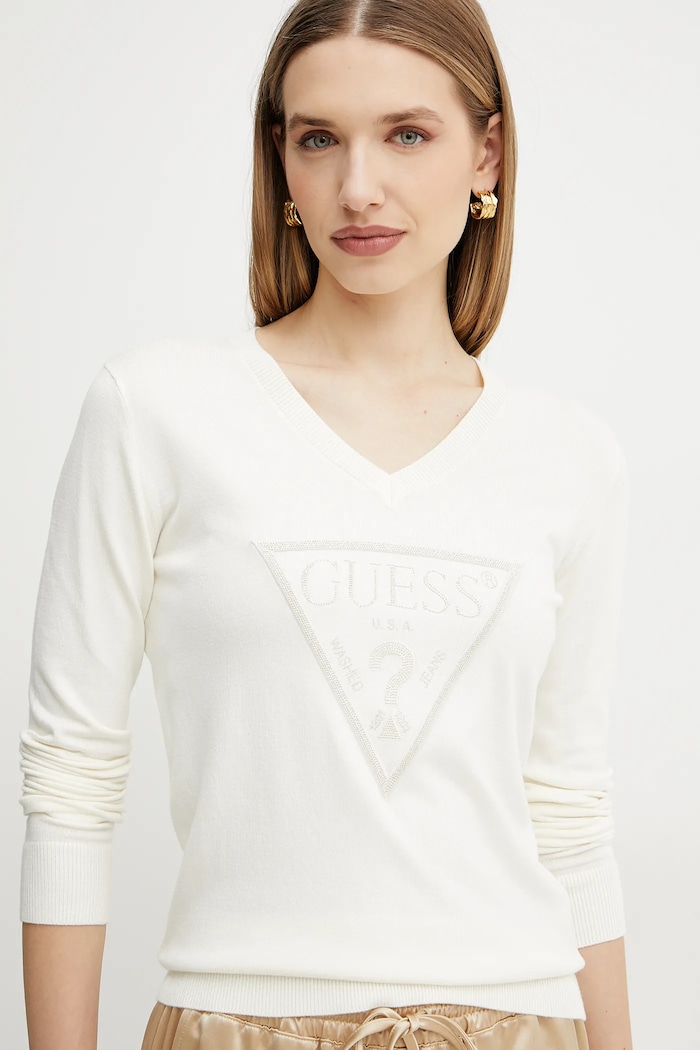 Svetr Guess MIRIAM béžová W5GR19.Z2NQ2