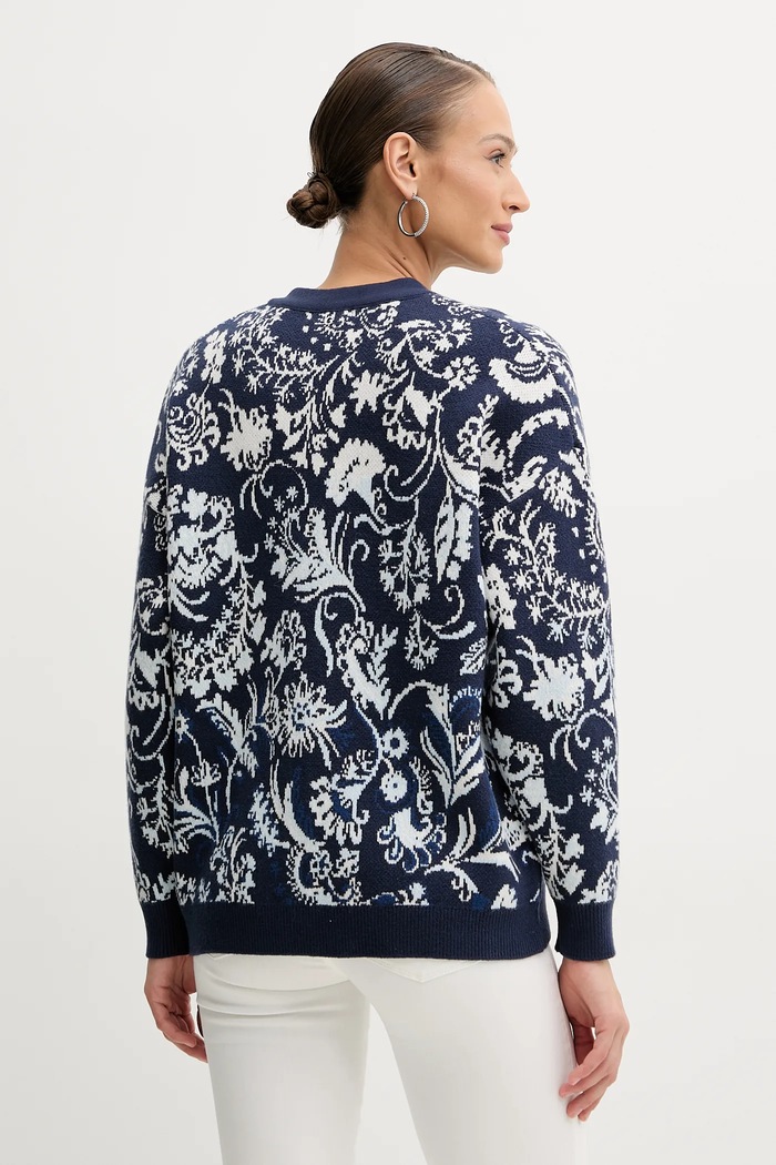 Guess cardigan MELINDA W5GR31.Z2ZK2 bleumarin AW25