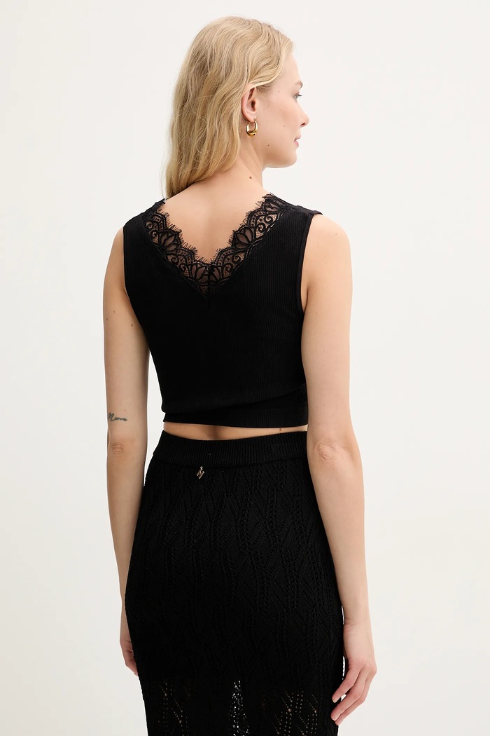 Top Guess RAQUEL W5GZ09.Z2ZN0 černá SS25