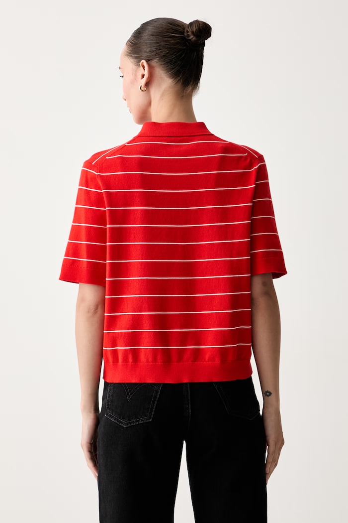 Ρούχα Tommy Hilfiger πουλόβερ γυναικείο βαμβακερό WW0WW44993 κόκκινο