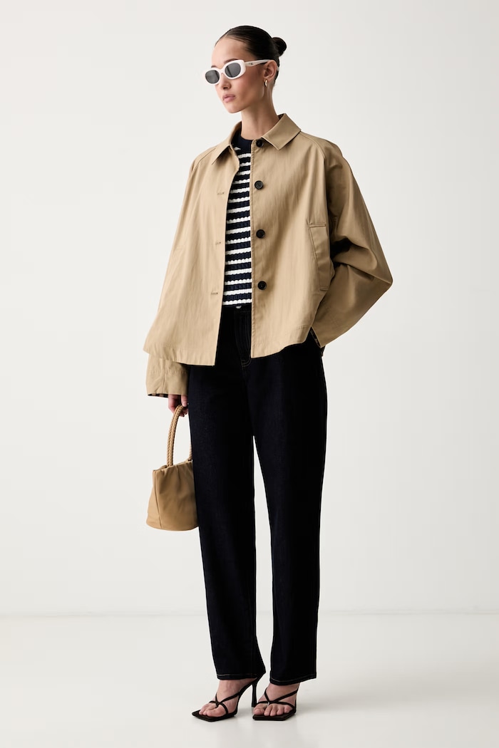 Tommy Hilfiger πουλόβερ γυναικείο βαμβακερό WW0WW44993 σκούρο μπλε SS26