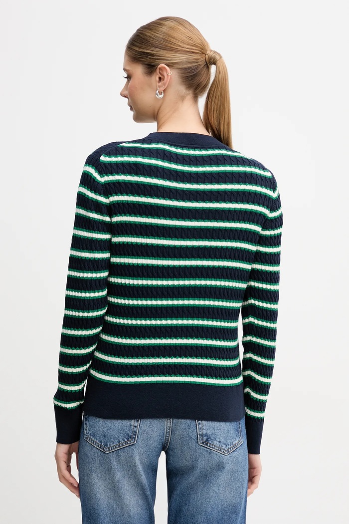 Oblečení Bavlněný svetr Tommy Hilfiger WW0WW44993 modrá