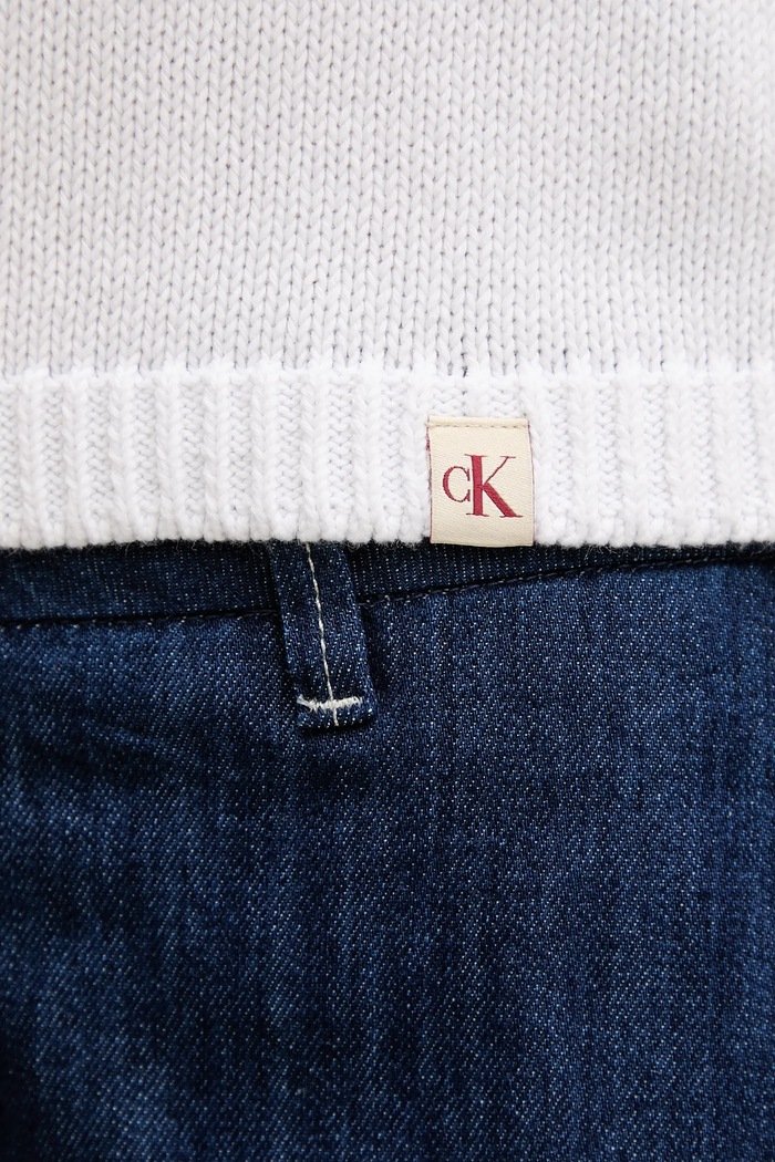 Γιλέκο Calvin Klein Jeans J20J225226 λευκό