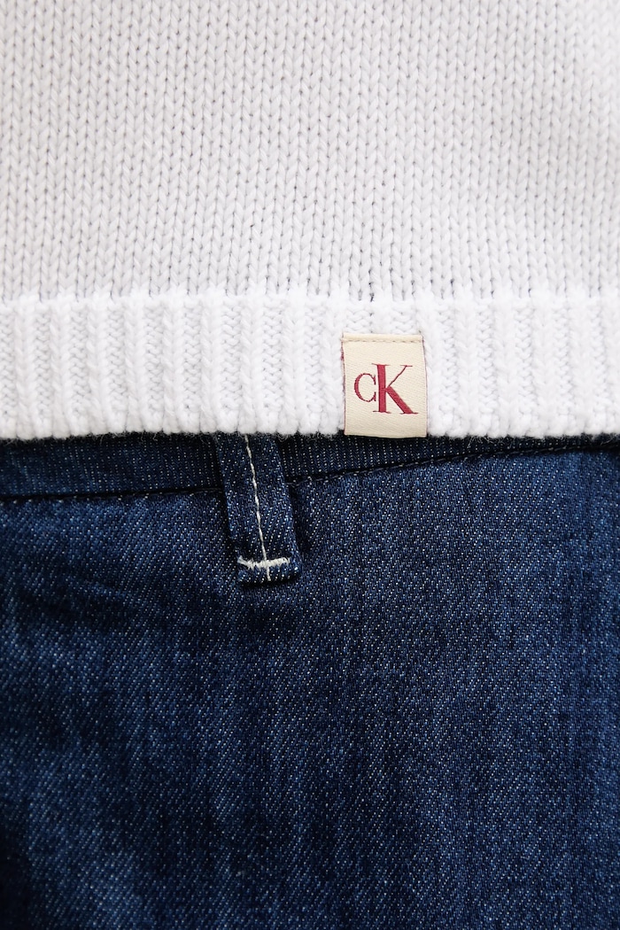 Γιλέκο Calvin Klein Jeans J20J225226 λευκό