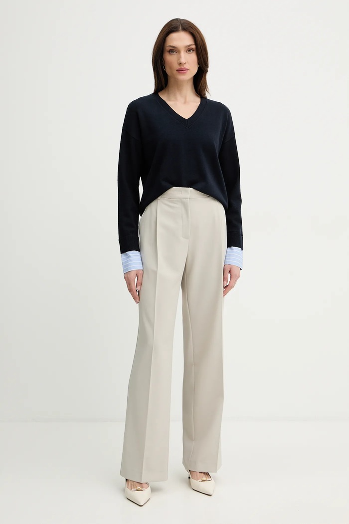 Pulover Morgan MPOP MPOP mornarsko modra SS26