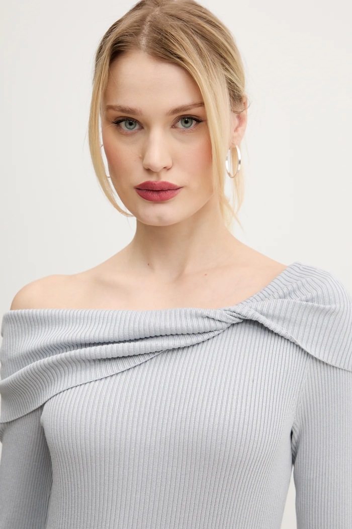 Sveter Abercrombie & Fitch sivá KI150.5175.112