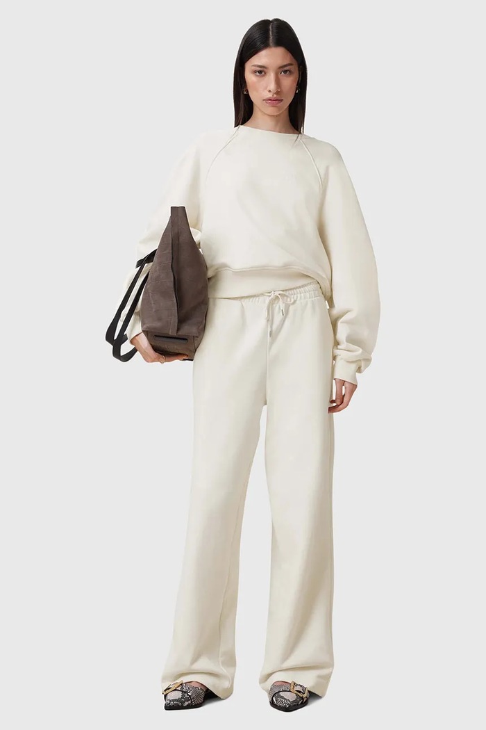 AllSaints pamut melegítőfelső DANI W080JC