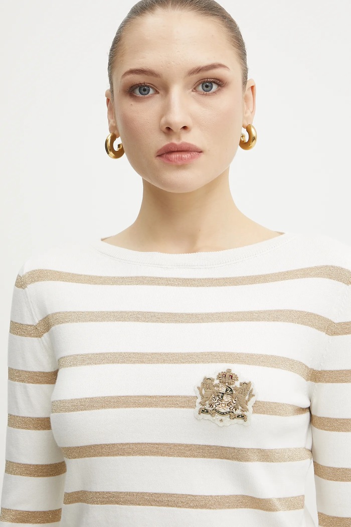Pulover Ermanno Firenze bela 56TM029E80