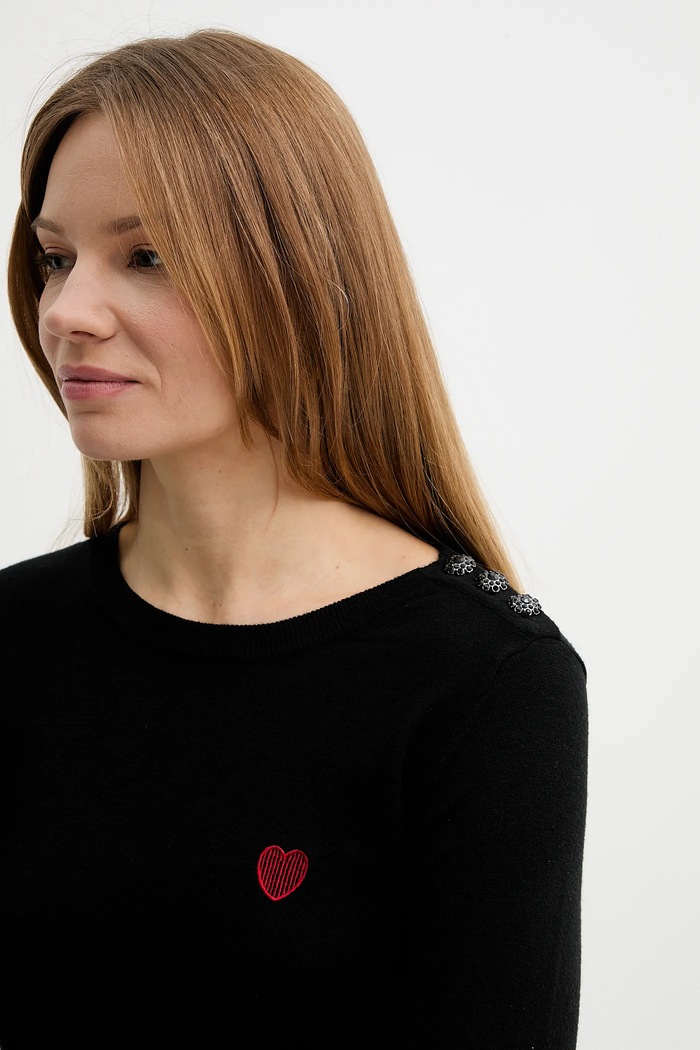 Sweter MKISS Morgan MKISS czarny