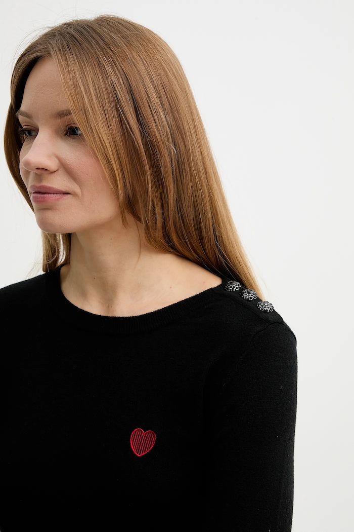 Sweter MKISS Morgan MKISS czarny