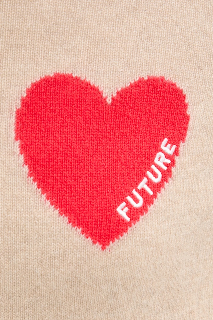 Pulover de cașmir From Future bej WPR01195