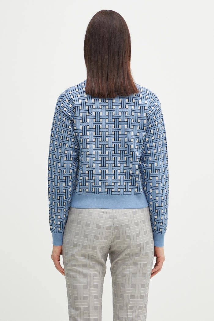 Oblečení Kardigan Kenzo FF52CA4943CO.64 modrá