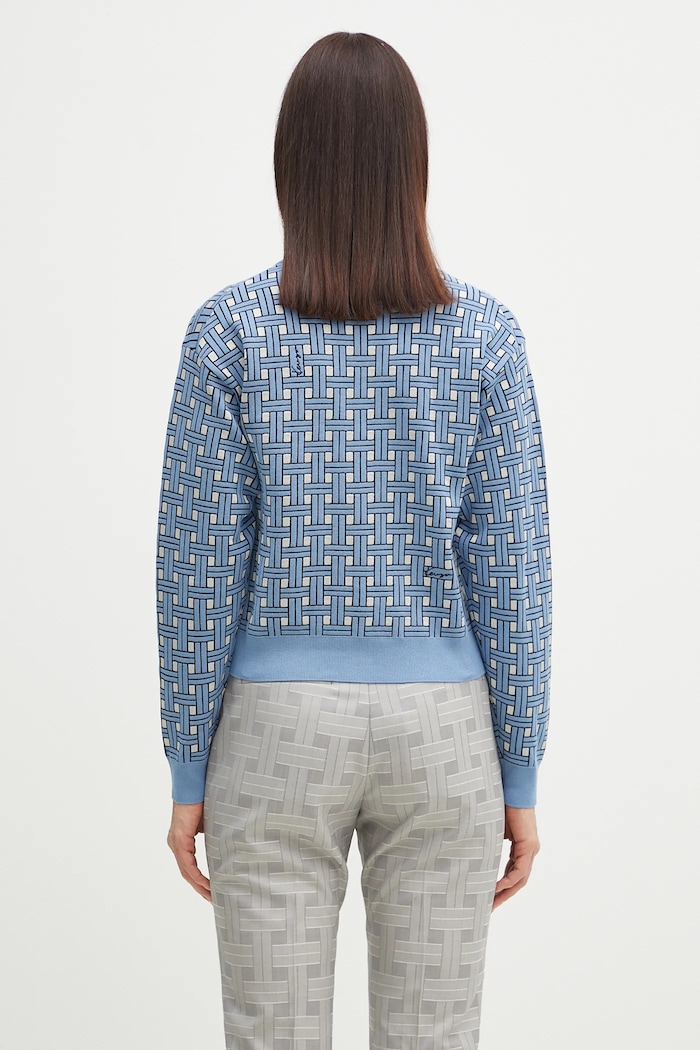 Oblečení Kardigan Kenzo FF52CA4943CO.64 modrá