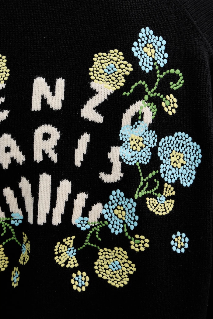 Vlněný svetr Kenzo Jungle Flower FF52CA4993CN.99J
