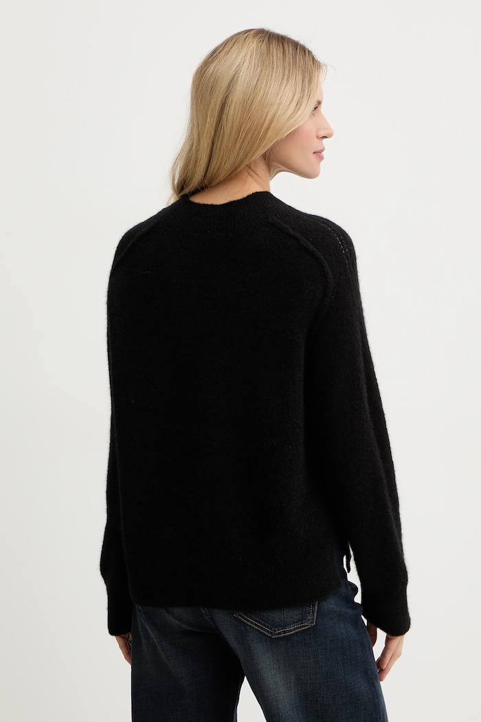 Oblečenie Sveter A.P.C. Pull Naomie WPABE.F23283 čierna