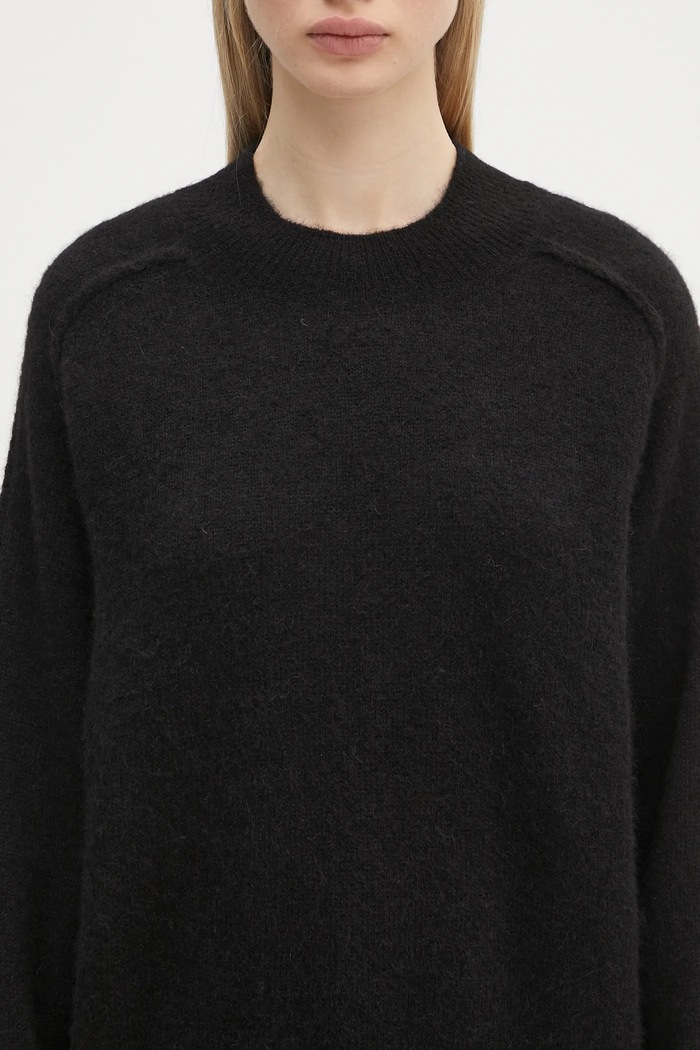 Svetr A.P.C. Pull Naomie černá WPABE.F23283