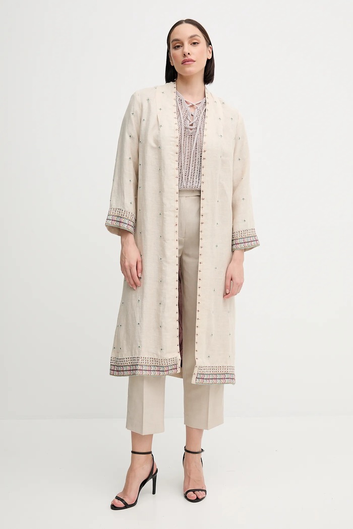 Sisley Pulover 15PLM401A gri SS25