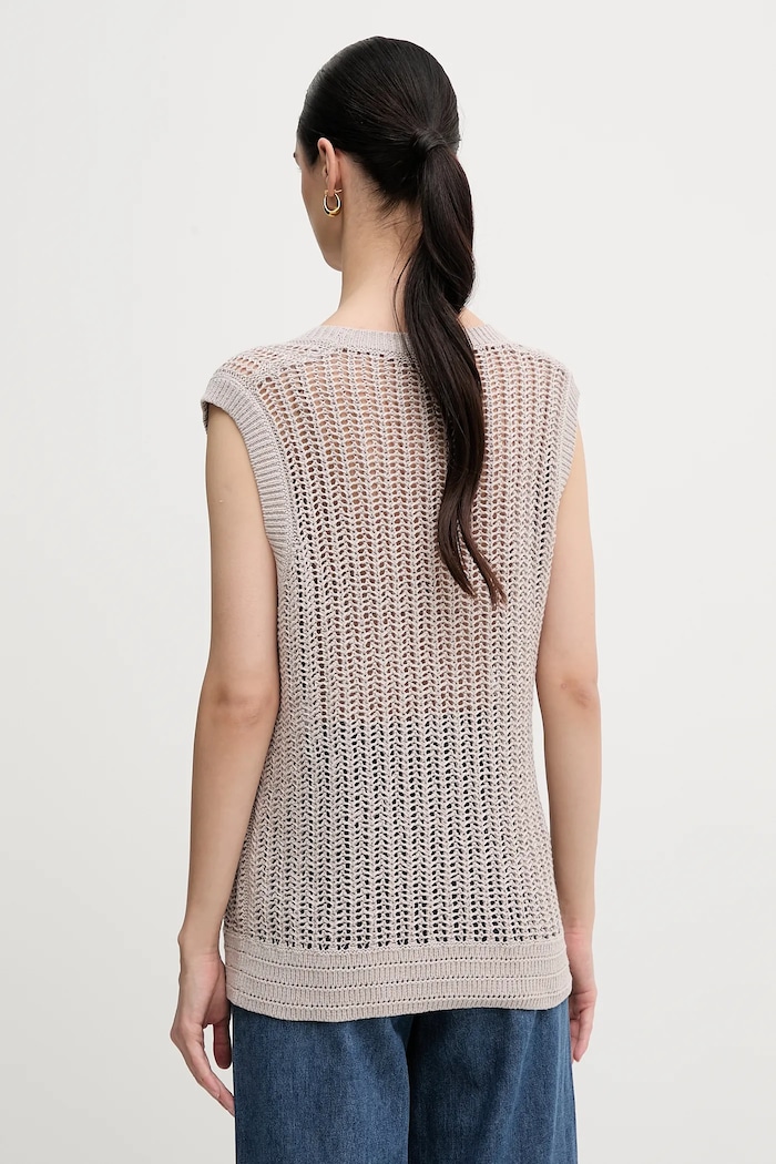 Îmbrăcăminte Sisley Vestă 15PLMH00J bej