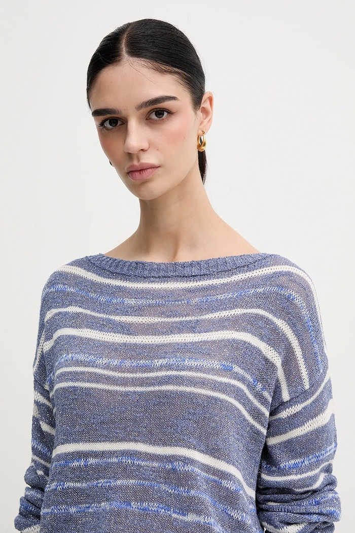Sisley pulover albastru 116CL106F